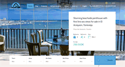 Desktop Screenshot of houseinspaininvest.com